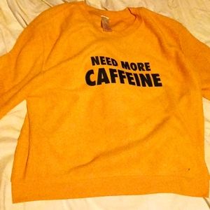 Long sleeve graphic sweater